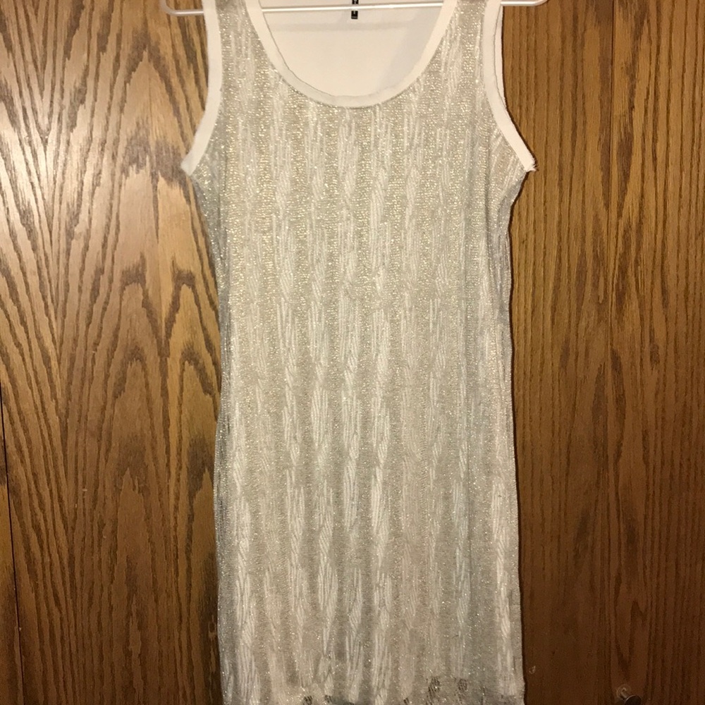 Gold dress